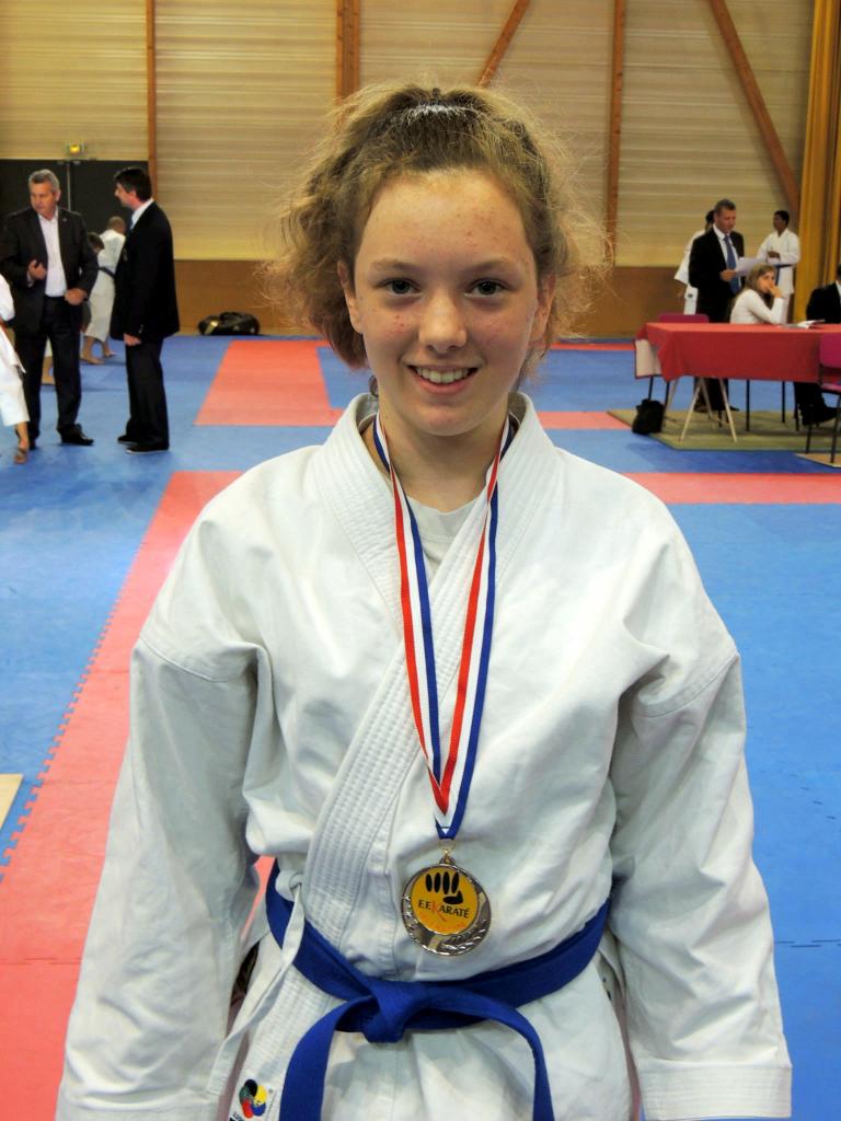 Laura 2ème coupe kata de ligue