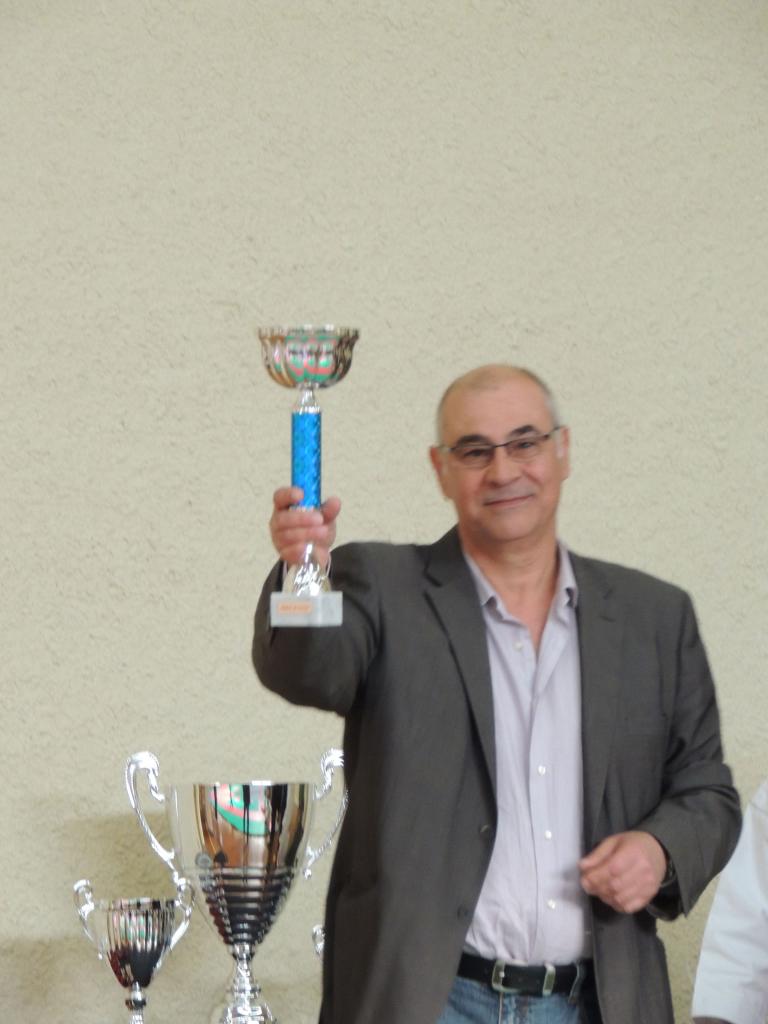 La deuxième coupe remportée
